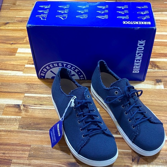 ⭐️NWB- 🇩🇪 Birkenstock Men's Bend Low Decon Midnight Blue Sneakers⭐️⭐️ - Picture 4 of 7
